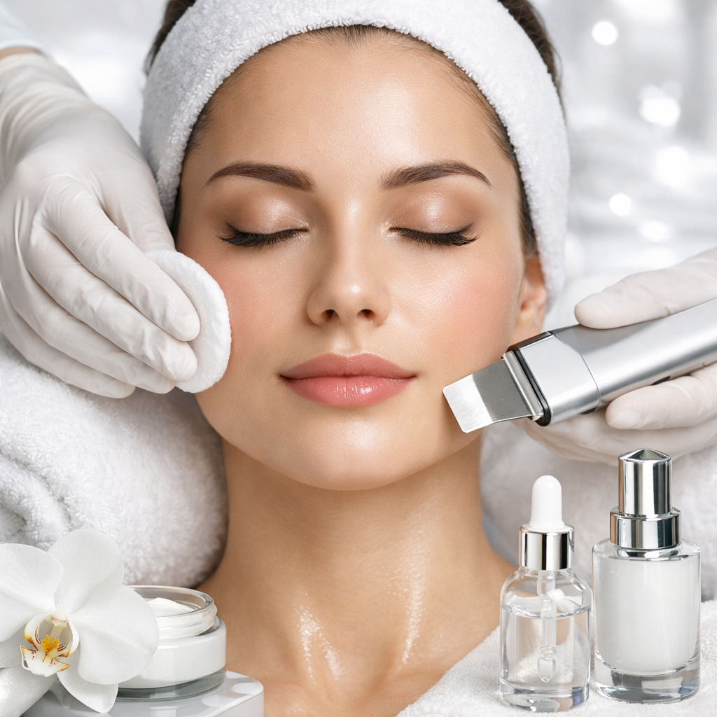 Procedimento estético facial